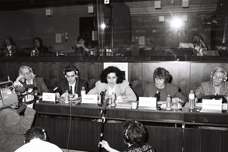 Fotografija 41: Meeting in February 1989