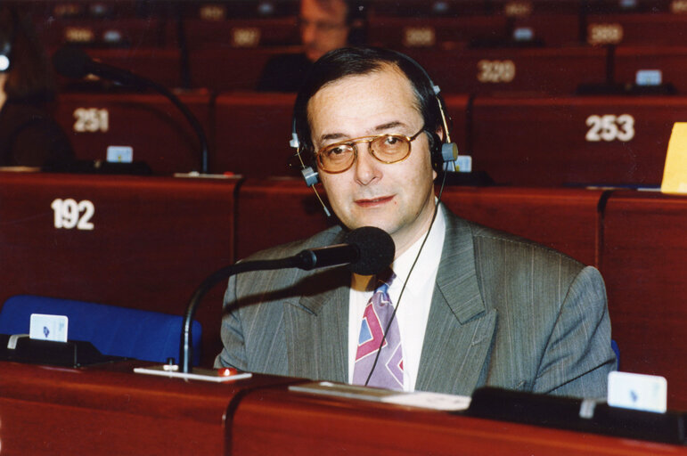 Zdjęcie 20: Herbert BOSCH in plenary session in Strasbourg.