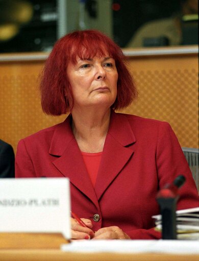 Fotografija 15: MEP Christa RANDZIO-PLATH attends a meeting in Brussels