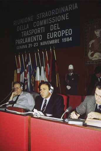 Extraordinary meeting of the TRAN Committee in Genova from 21 to 23 November 1984