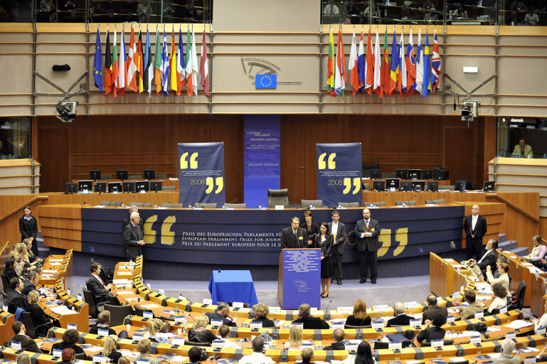 Photo 16 : European Parliament Prize for Journalism 2008