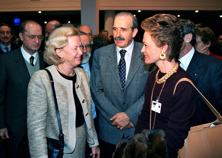 Zdjęcie 2: Visit of the President of Italy to the EP in Strasbourg.