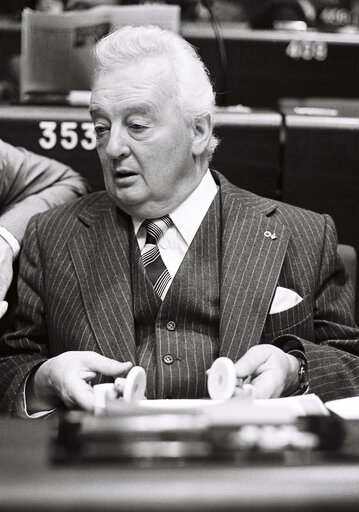 Plenary Session in Strasbourg in April 1981