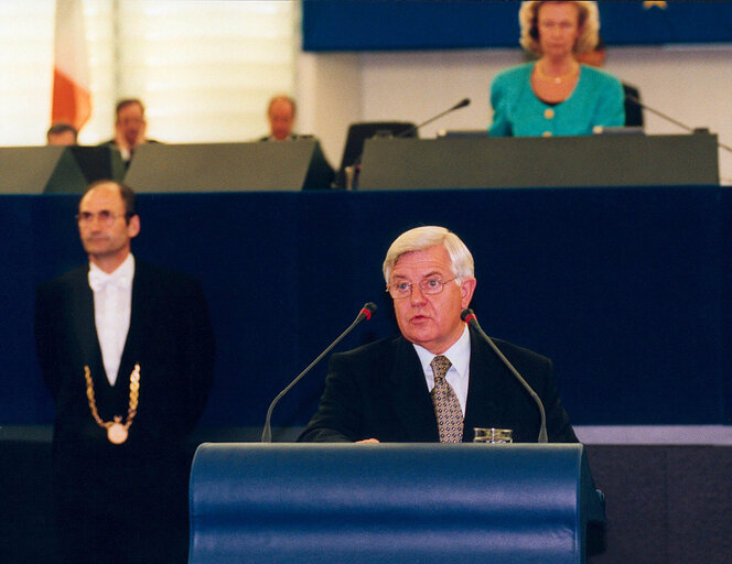 Foto 4: Visit of the President of Slovenia to the EP in Strasbourg.