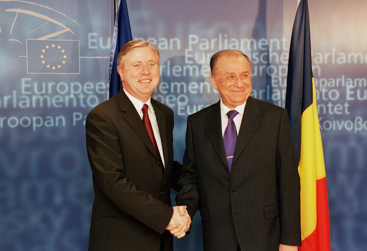 Fotografija 7: EP President meets with the President of Romania