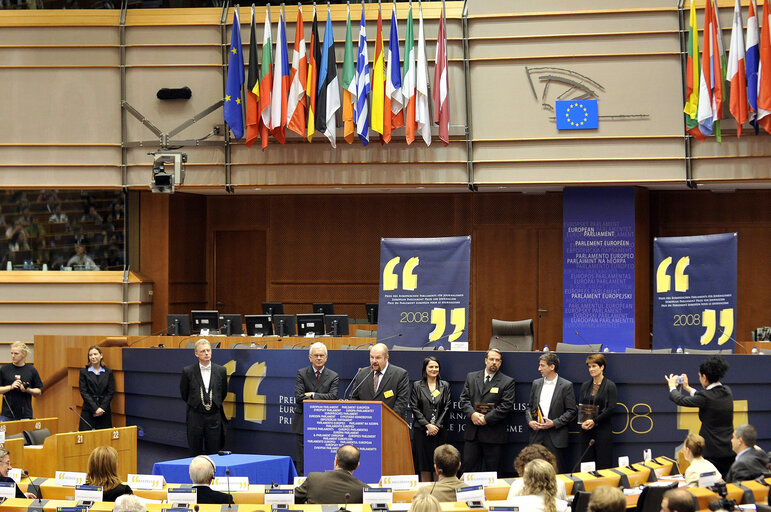 Photo 17 : European Parliament Prize for Journalism 2008