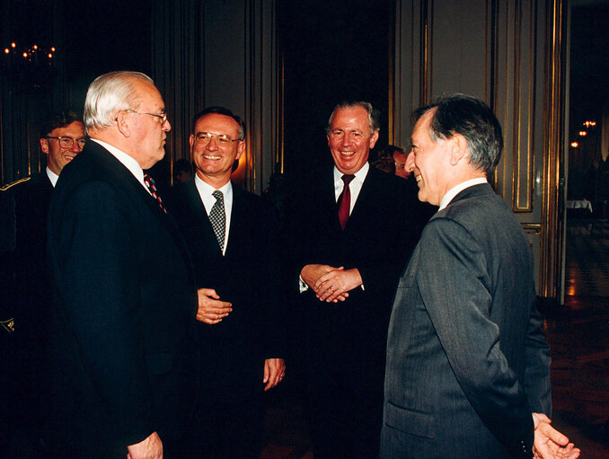 Photo 3: Visit of the President of Germany to the EP in Strasbourg.