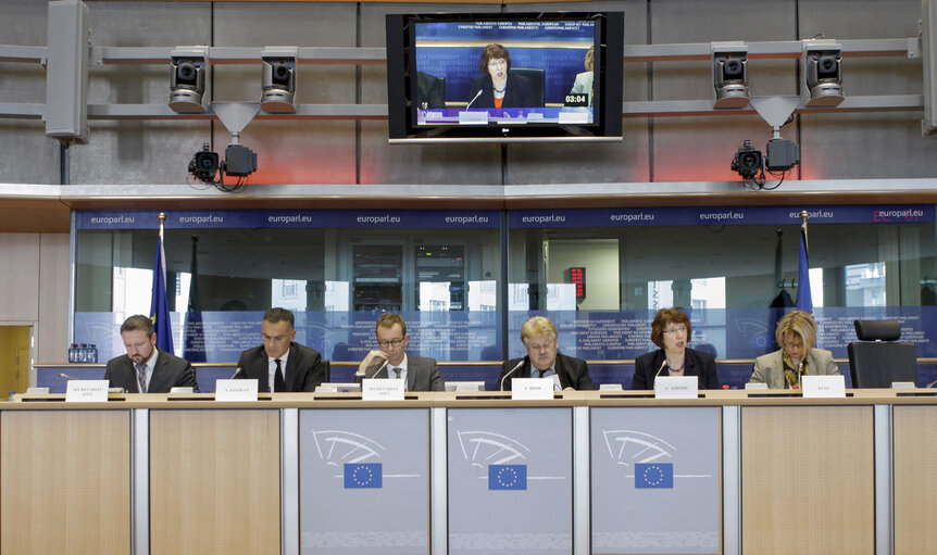 Fotografi 7: AFET/SEDE Committee meeting. Subcommittee on Security and Defence