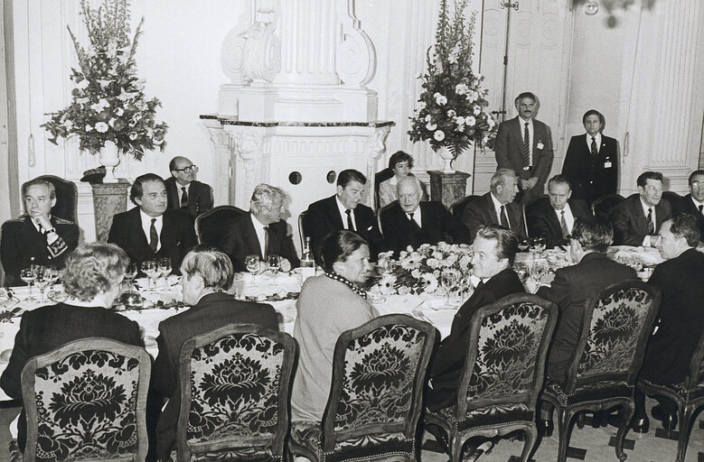 Foto 16: Visit of the President of the United States of America to the EP.