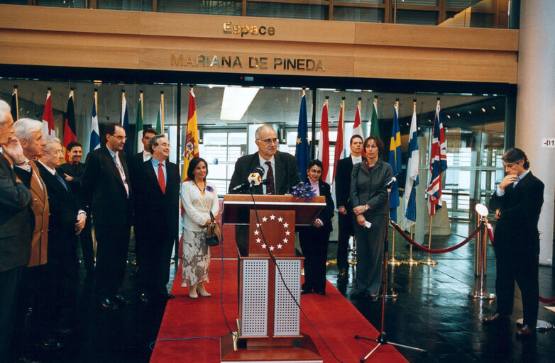 Φωτογραφία 3: Inauguration of the Mariana de Pineda space in Strasbourg