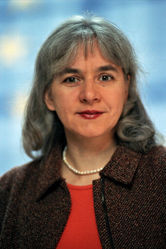 Foto 6: MEP Elisabeth SCHROEDTER at the EP in Strasbourg.