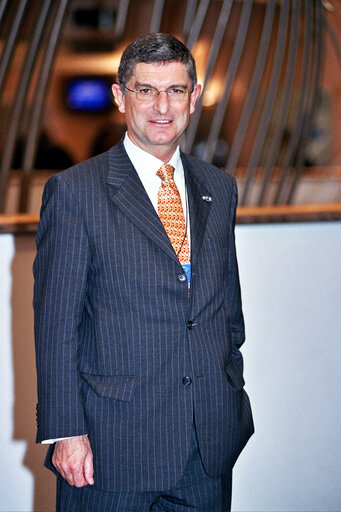 Valokuva 36: Portrait of Peter PEX at the EP in Brussels.