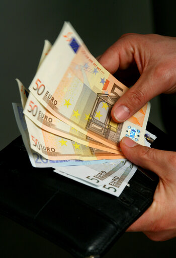 Fotografia 14: Euro - coins, banknotes, money and payments