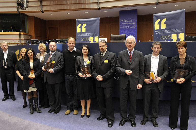 Photo 18 : European Parliament Prize for Journalism 2008