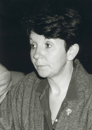 Zdjęcie 3: Mrs KAUFMAN in a meeting at the EP in Brussels.