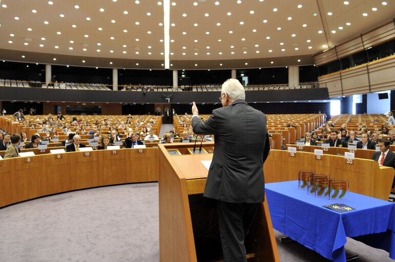 Photo 45 : European Parliament Prize for Journalism 2008