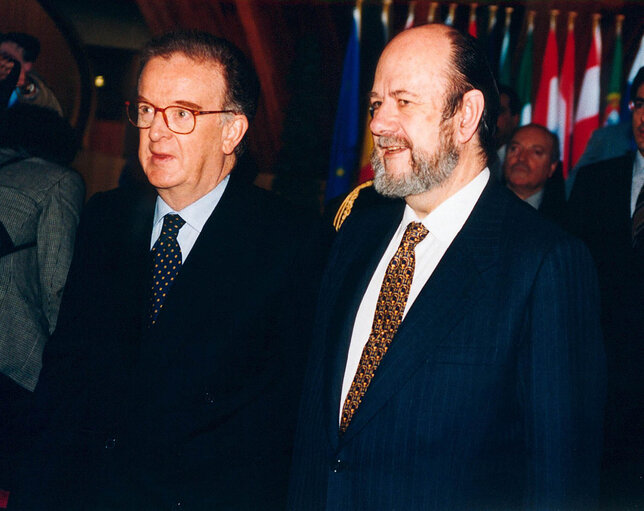 Fotografie 14: EP President meets with the President of Portugal.