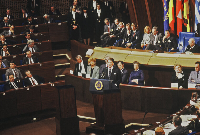 Visit of the President of the United States of America to the EP.