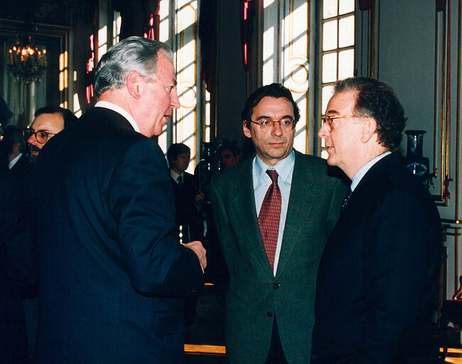 Fotografie 13: EP President meets with the President of Portugal.