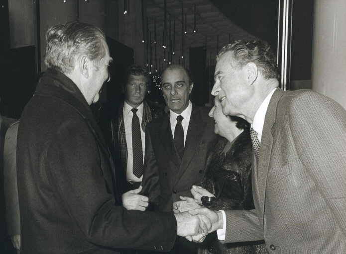 Fotografia 5: Visit of the President of Israel to the EP.