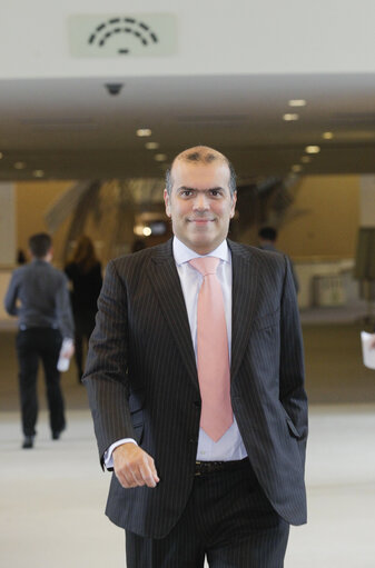 Fotografia 7: MEP Diego FEIO at the European Parliament in Brussels