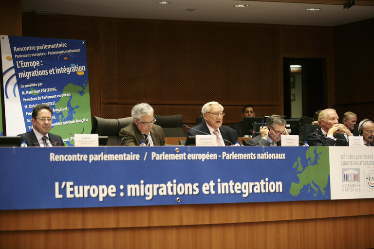 Снимка 25: Joint Parliamentary Meeting EU - National Parliaments : Migration and Integration.