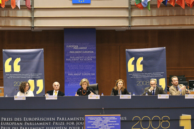 European Parliament Prize for Journalism 2008