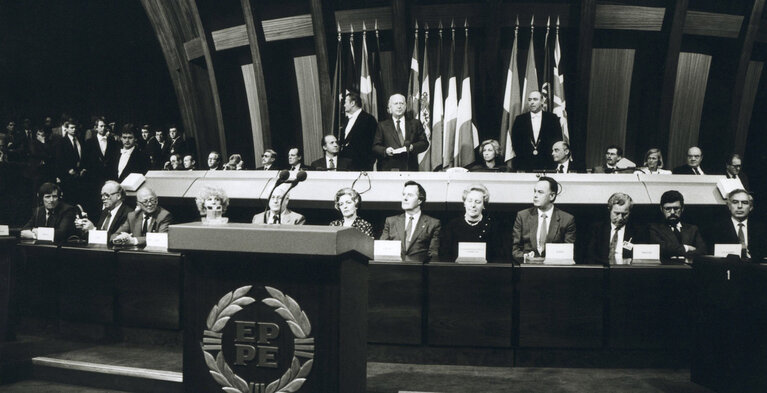 Photo 5 : Official Visit of the King of Spain to the EP in Strasbourg.