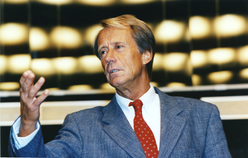 Klaus LUKAS in plenary session in Strasbourg.