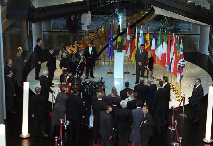 Visit of the President of the Federal Republic of Yugoslavia to the EP in Strasbourg.