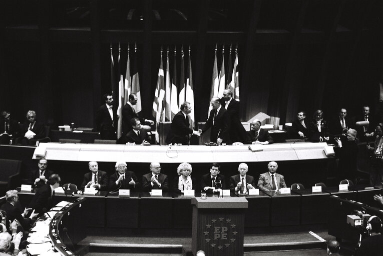 Plenary Session in Strasbourg in February 1989