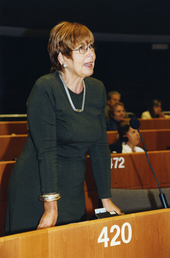 Heincke SALISCH in plenary session in Brussels
