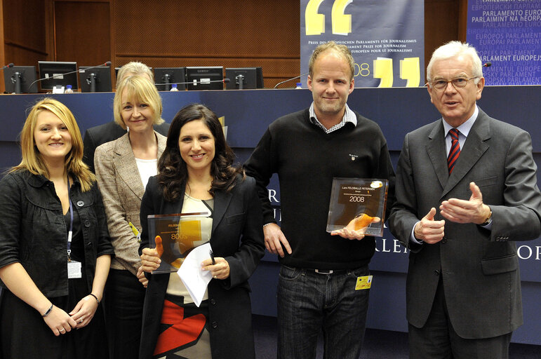 Photo 35 : European Parliament Prize for Journalism 2008