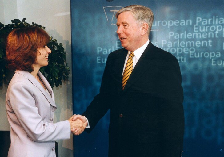 Photo 3: EP President meets with French Minister of European Affairs in Strasbourg