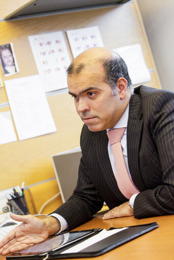 Fotografia 10: MEP Diego FEIO at the European Parliament in Brussels