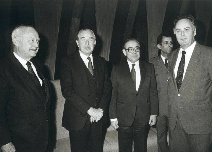 Fotografia 6: Visit of the President of Israel to the EP.