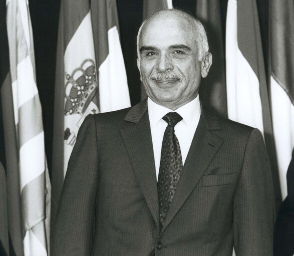 Zdjęcie 5: Official visit of King HUSSEIN of Jordan to the European Parliament