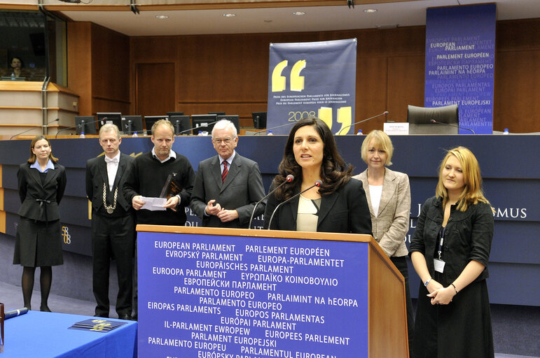 Photo 34 : European Parliament Prize for Journalism 2008