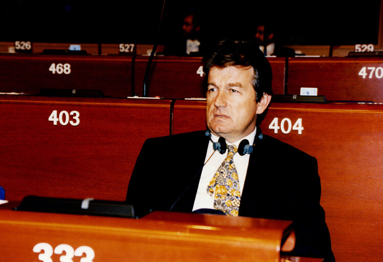 Снимка 4: Portrait of Erich FARTHOFFER at the EP in Strasbourg.