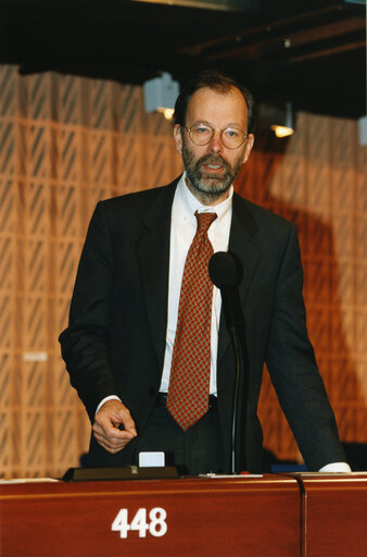 Fotografia 4: Portrait of Gianno TAMINO at the EP in Strasbourg.