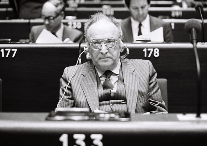 Plenary Session in Strasbourg in April 1981