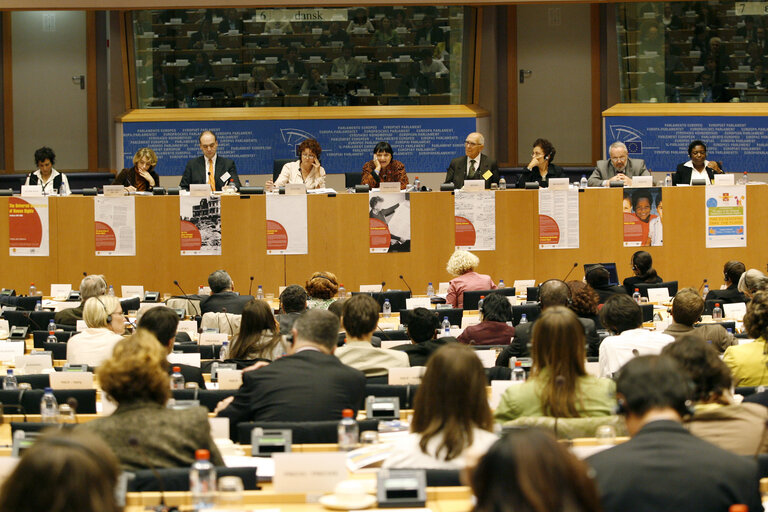 Foto 41: Joint conference of the EP, EC and UN on 60 years of the Universal Declaration of Human Rights: the defenders take the floor.