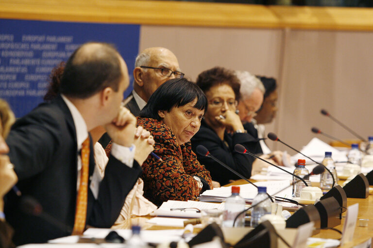 Foto 40: Joint conference of the EP, EC and UN on 60 years of the Universal Declaration of Human Rights: the defenders take the floor.