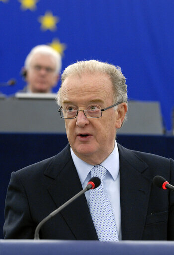 Fotografie 6: Plenary session of the EP with the United Nations High Representative for the Alliance of Civilizations.