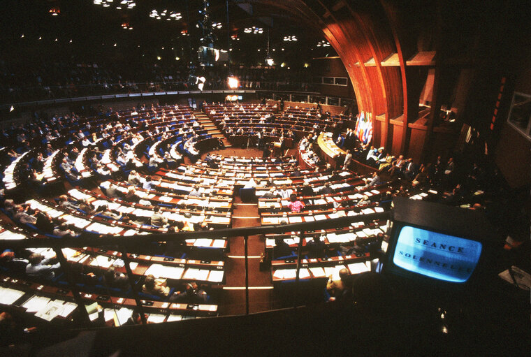 Official visit of the President of Italy to the EP in Strasbourg,