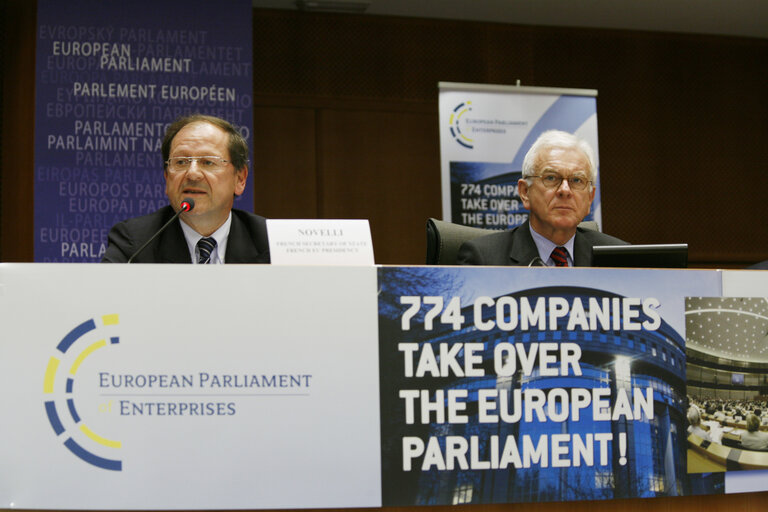 Conference: 774 companies take over the EP: Connecting business to Europe.