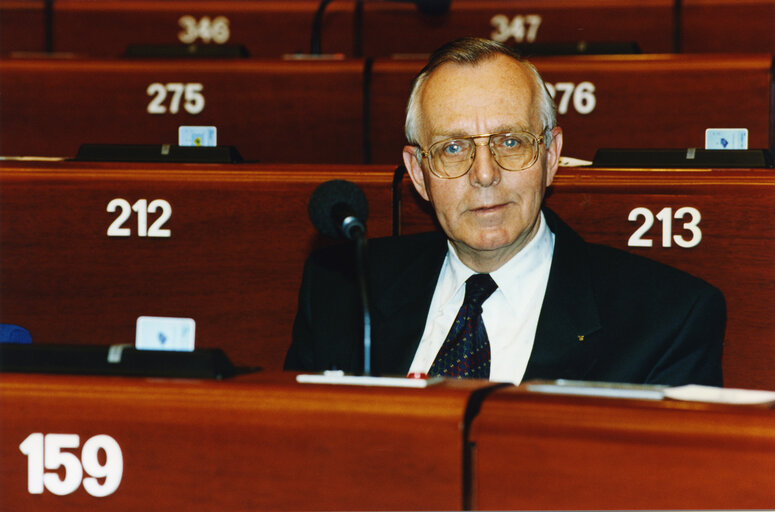 Zdjęcie 9: Gerfrid GAIGG in plenary session in Strasbourg.