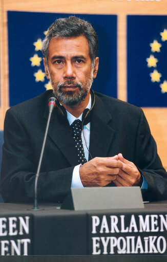 Fotografie 6: The Leader of the East Timor independence mouvement received the Sakharov Prize for Freedom of Thought at the EP in Strasbourg.