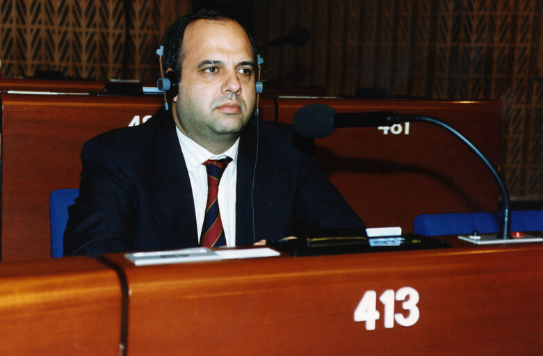 Carlos COSTA NEVES in plenary session in Strasbourg.