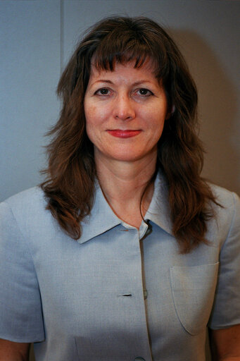 Valokuva 19: Portrait of Hiltrud BREYER at the EP in Brussels.